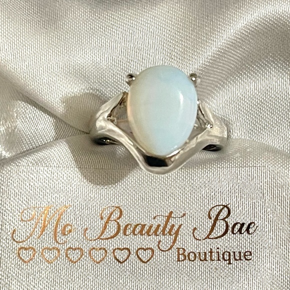 Silver Opalite Ring - Picture 1 of 5